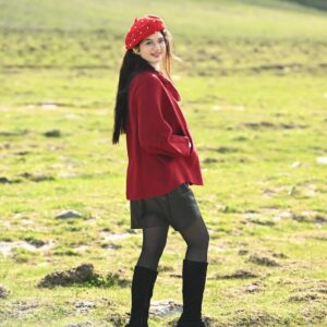 Harshaali Malhotra Instagram - A little retro, a little dreamy 🌹
#harshaalimalhotra #chericherilady #red #vintage #dreamy
(Dreamy,retro,mood,shoot,smiling,happyera,vibes,traveldairies,shootdairies,mainCharacterEnergy,)