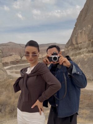 Hazal Filiz Küçükköse Instagram - Editorial escape in Cappadocia w/ @lofficielturkiye ✨
#davet #reklam
