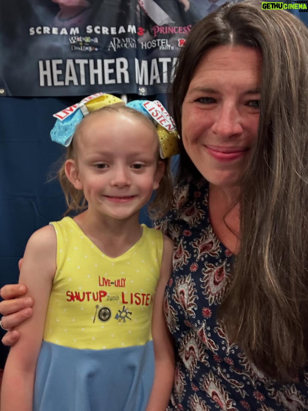Heather Matarazzo - 2.8K Likes - This kid made my weekend. Proud to know Lilly is still inspiring young ones to use their voice. @dukecitycomiccon