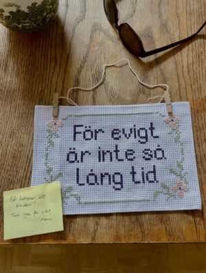 Hedda Stiernstedt Instagram - För evigt är inte så lång tid