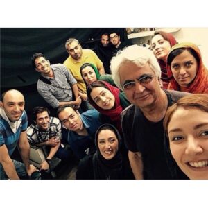 Hedieh Tehrani Instagram - پشت صحنه دوئت .