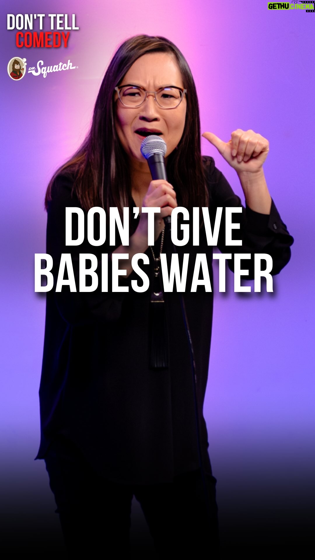 Helen Hong - 92.9K Likes - “Don’t Give Babies Water” 🎤: @funnyhelenhong 

Your soap is a joke! Upgrade your personal care with @drsquatch

#donttellcomedy #helenhong #standupcomedy #standup #comedy #jokes #funny #parenting #parentingtips #baby