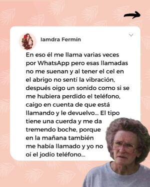 Iamdra Fermín Instagram - ~Yo: - Ay mi amor discúlpame, tu no debiste haber oído eso, yo estoy brava con tu Papá, pero ahorita lo hablamos y resolvemos ese desacuerdo, tranquila…
👆🏻Ah pero cuando le digo que no se meta la mano sucia en la boca ahí si no oye nada😡.
👆🏻Esposo y yo hablamos del tema después cuando estábamos bajitos y ya… todo bien🤷🏻♀️.
👆🏻¿Alguien sabe como diablo logro que las llamadas de whatsapp me suenen sin tener que prender todas las notificaciones de la app o subir el volumen del celular?
Subí el volumen del teléfono y ahora hasta cuando escribo suena, sin mencionar que la alarma de la mañana parece la bocina de un camión😐.
#criandocarajitosif #vidaenparejaif #anecdotascarajitosif
