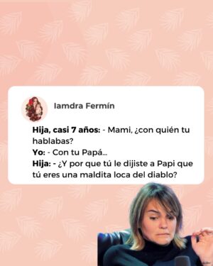 Iamdra Fermín Instagram - ~Yo: - Ay mi amor discúlpame, tu no debiste haber oído eso, yo estoy brava con tu Papá, pero ahorita lo hablamos y resolvemos ese desacuerdo, tranquila…
👆🏻Ah pero cuando le digo que no se meta la mano sucia en la boca ahí si no oye nada😡.
👆🏻Esposo y yo hablamos del tema después cuando estábamos bajitos y ya… todo bien🤷🏻♀️.
👆🏻¿Alguien sabe como diablo logro que las llamadas de whatsapp me suenen sin tener que prender todas las notificaciones de la app o subir el volumen del celular?
Subí el volumen del teléfono y ahora hasta cuando escribo suena, sin mencionar que la alarma de la mañana parece la bocina de un camión😐.
#criandocarajitosif #vidaenparejaif #anecdotascarajitosif