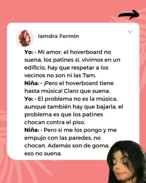 Iamdra Fermín Instagram - ~Mínimo va a ser abogada litigante🥲…
Cabe destacar que en toda esta discusión ella estaba impaciente y quillada.
[Yo también pero tenía que comportarme como adulta madura🙄).
#criandocarajitosif #anecdotascarajitosif casi 7 años.
