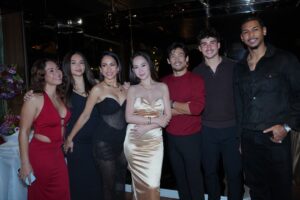 Ina Raymundo Instagram - We’re finally complete to celebrate a huge milestone in my life. Hearing the speeches of my loved ones and being honored in such a beautiful way felt like the most precious gift. My heart feels so full. To my friends and family, thank you for all the love. 💜♥️🥰
 #50 ✨✨✨