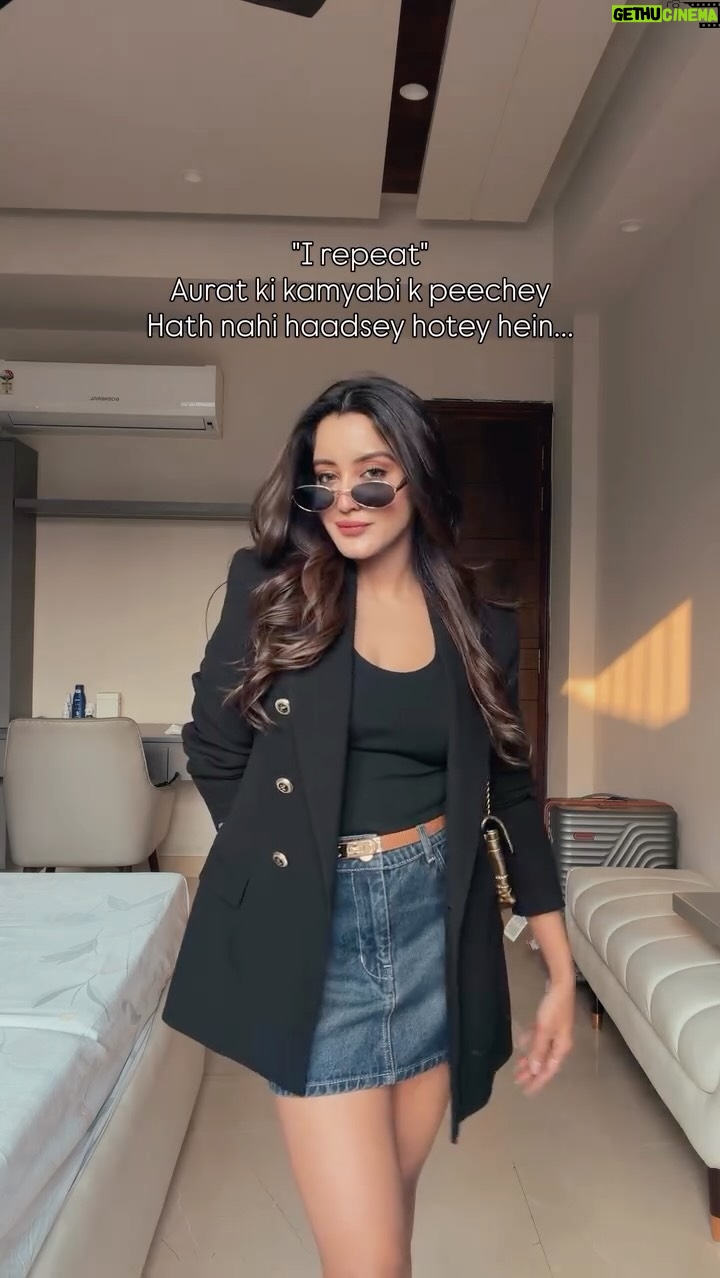 Insha Ghai - 21.6K Likes - Facts being stated✨❤️
.
.
Blazer - @zara 
Skirt- @freakinsindia 
Shoes- @newbalance 
Shades- @bottegavenetaworld 
Bag- @kurtgeiger 

[women, aura, feminism, girl’s girl, motivation]
