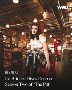 Isa Briones Instagram - Isa Briones didn’t know if “The Pitt” would break through — even knowing how good it was.⁠
⁠
One year later, the drama is an Emmy and Golden Globe winner, deep into its second season, and Briones’ Dr. Trinity Santos has become a fan favorite: tough, guarded and finally revealing what’s beneath the armor.⁠
⁠
“This season we get to go a little bit deeper into what her whole deal is. Obviously, the main thing that everyone sees is her tough exterior and how she can be very on the offense, but you also get those little moments of vulnerability where you’re like, ‘obviously she is punching first, so she doesn’t get punched because she has been the victim before,’” the 26-year-old actor says of her character.⁠
⁠
Read the full interview at WWD.com — #linkinbio⁠
⁠
Report: @leighnordstrom⁠
Photos: @selashiloni / WWD⁠