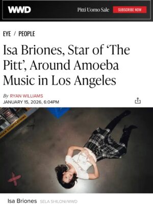 Isa Briones Instagram - for all the ladies ladies ladies ladies out there
thx @wwd 🥰 @leighnordstrom 
shot by @selashiloni 
styled by @kattypaldos asst by @nicolegrasty_ 
hair by @jerrodrobertshair 
makeup by @allanface 
and thx @amoebahollywood for letting me run amok