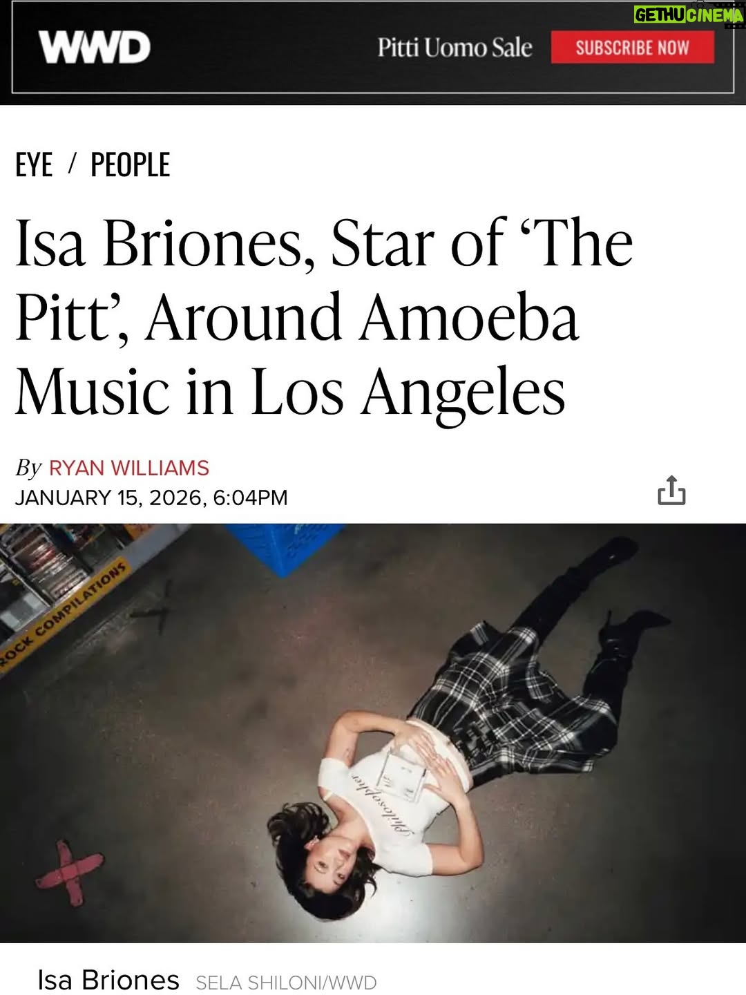 Isa Briones - 19.7K Likes - for all the ladies ladies ladies ladies out there
thx @wwd 🥰 @leighnordstrom 
shot by @selashiloni 
styled by @kattypaldos asst by @nicolegrasty_ 
hair by @jerrodrobertshair 
makeup by @allanface 
and thx @amoebahollywood for letting me run amok