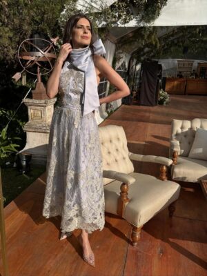 Isabel Macedo Instagram - L’amour💫🤍

💫Los vestidos de las chicas son de @malena_smock 
💫Y mi vestido soñado es de mi amado @byjorgerey