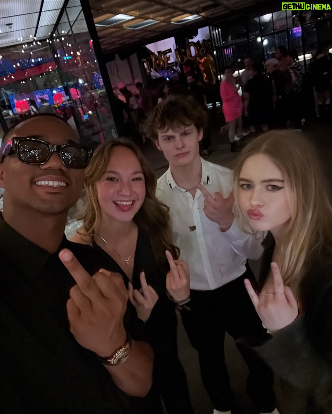 Isabella Crovetti - 12.5K Likes - Grateful I got to watch the show’s filming come to a close. Love u cam I’m incredibly proud of u❤️ @cameroncrovetti 

#theboys #wrapparty #party #amazonprime #ryan #ryantheboys #homelander #atrain #theboyshomelander #ryan #siblings #theboysamazon