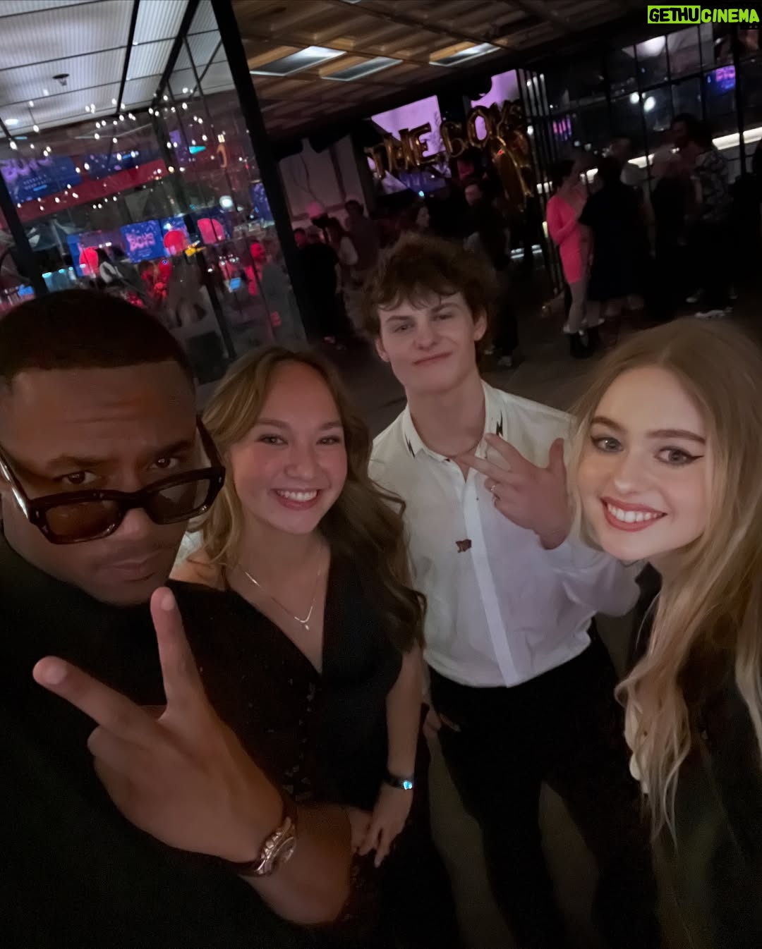 Isabella Crovetti - 12.5K Likes - Grateful I got to watch the show’s filming come to a close. Love u cam I’m incredibly proud of u❤️ @cameroncrovetti 

#theboys #wrapparty #party #amazonprime #ryan #ryantheboys #homelander #atrain #theboyshomelander #ryan #siblings #theboysamazon