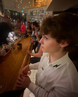 Isabella Crovetti Instagram - Grateful I got to watch the show’s filming come to a close. Love u cam I’m incredibly proud of u❤️ @cameroncrovetti 

#theboys #wrapparty #party #amazonprime #ryan #ryantheboys #homelander #atrain #theboyshomelander #ryan #siblings #theboysamazon