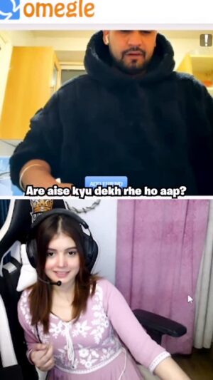 Ishika Choudhary Instagram - Aise kyu dekh rahe ho 

.

.

.

.

.

.

.

#fyp #explore #trending #fypシ #foryou #trendingreels #viral #omegal #omegle