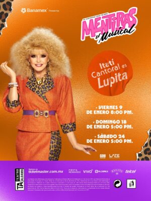 Itatí Cantoral Instagram - ¡Qué no se te pase! Consulta las fechas de @itatic_oficial en #MentirasElMusical durante enero. 🧡💋

Además aprovecha este 5 y 6 la oferta por día de reyes en taquillas o @ticketmaster_mx. 🎶💄