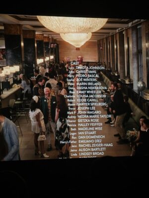 J. Smith-Cameron Instagram - After a very satisfying #NoKings experience this afternoon and a tiny bit of day drinking with my friend Jonathan, I went to a movie tonight by myself which I had not done in a hundred years. I mean a movie IN THE THEATER, which has also been like a hundred years. As with the march earlier, it was packed. Oh god it made me so happy.
Plus I just really really liked the movie—#TheMaterialists and it just made for a truly memorable day. My friend @iamzoewinters was incredibly good in it, and I felt sad I had not been at the premiere with her, though it was for a very good reason— I was filming #Murdaugh in Atlanta. Anyway, she had really modestly played it down, but I mean she just killed. I mean, as usual. She is just an unusually gifted person. But everyone was really good actually, Ms Johnson, Mr Pascal, Mr Evans (always 😍), Marin Ireland, Halley Feiffer, Dasha Nekrasova, etc. Celine Song: I salute you! And Zoë, you knocked it out of the park. As per usual.♥️🔥🎥🎬🍿🌆👰‍♀️🤵🏻‍♂️🔔
(🚫🤴)