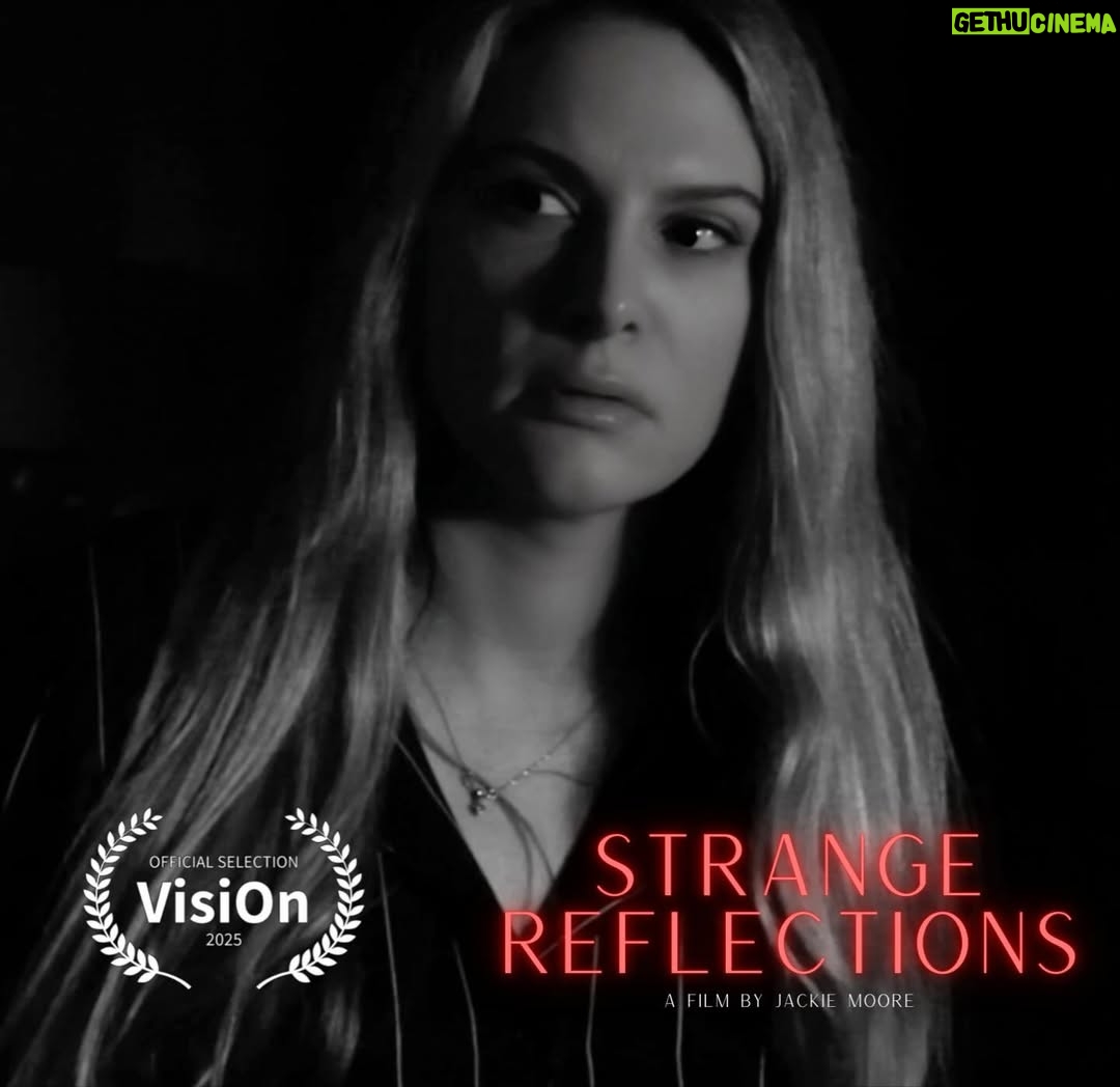 Jackie Moore - 606 Likes - STRANGE REFLECTIONS is an Official Selection at Vision 2025 - and is trending on #ShortVerse.
This little holiday horror short came from an idea I had three weeks ago - made with no budget, written, shot, edited, and scored by me.
Proof that you don’t need permission. You just make it yourself. 🖤