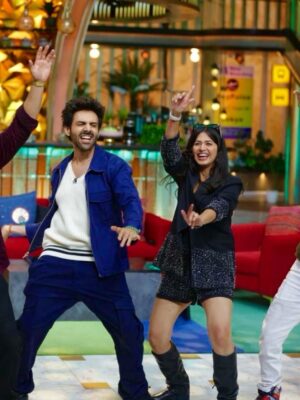 Jagriti Pahwa Instagram - DidWe really dance with Kartik Aaryan or am I still dreaming? 👀
A once-in-a-lifetime experience on Netflix’s The Great Indian Kapil Show ✨
Watch Tonight @thegreatindiankapilshow on @netflix_in at 8PM
Thankyou @netflix_in for turning My Dream into Reality🥹❤️
@netflix_in @thegreatindiankapilshow
#TheGreatIndianKapilShowOnNetflix #YehHaiIndiaKaMastiverse #jagritipahwa #techiela