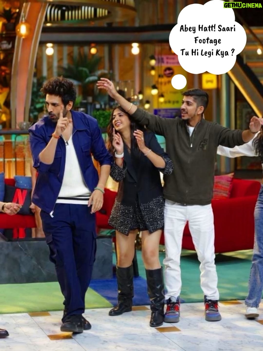 Jagriti Pahwa - 168.8K Likes - DidWe really dance with Kartik Aaryan or am I still dreaming? 👀
A once-in-a-lifetime experience on Netflix’s The Great Indian Kapil Show ✨
Watch Tonight @thegreatindiankapilshow on @netflix_in at 8PM

Thankyou @netflix_in for turning My Dream into Reality🥹❤️

@netflix_in @thegreatindiankapilshow
#TheGreatIndianKapilShowOnNetflix #YehHaiIndiaKaMastiverse #jagritipahwa #techiela