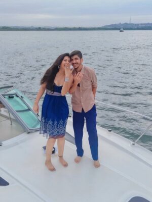Jagriti Pahwa Instagram - From content collabs to lifetime collab 🥹❤️ Jaggu Pahwa is officially mine 💍 🧿
.
.
.
.
.
#proposal #dreamproposal #jagritipahwa #techiela #lifetimecollab