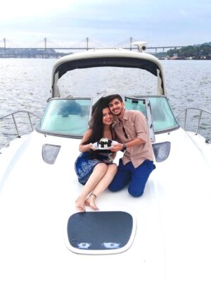 Jagriti Pahwa Instagram - From content collabs to lifetime collab 🥹❤️ Jaggu Pahwa is officially mine 💍 🧿
.
.
.
.
.
#proposal #dreamproposal #jagritipahwa #techiela #lifetimecollab