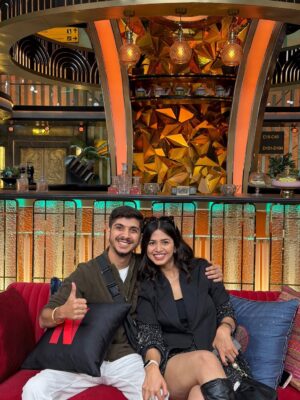 Jagriti Pahwa Instagram - DidWe really dance with Kartik Aaryan or am I still dreaming? 👀
A once-in-a-lifetime experience on Netflix’s The Great Indian Kapil Show ✨
Watch Tonight @thegreatindiankapilshow on @netflix_in at 8PM
Thankyou @netflix_in for turning My Dream into Reality🥹❤️
@netflix_in @thegreatindiankapilshow
#TheGreatIndianKapilShowOnNetflix #YehHaiIndiaKaMastiverse #jagritipahwa #techiela