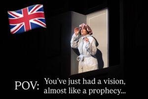 Jaime Lyn Beatty Instagram - I’m straight pissin’ myself with excitement about our West End run OF TGWDLM happening THIS spring?! In LONDON?! (That’s probably redundant but IDGAF) Can you BELIEVE?! I, personally, cannot. 🤯🇬🇧 Look, rumor has it the tickets are ALREADY flying off the…handle? Wait no, SHELF. Flying off the shelves, quicker than wine gums at M&S!!! 🍷🍬I am truly gobsmacked at the outpouring of love from all of YOU across the pond/here on land and I cannot fully express my excitement and gratitude for all your support SO I’ve made THIS 🛝VERY IMPORTANT SLIDESHOW🛝 to express my innermost thoughts/desires. 🥹😏Please go have a-look-see 👀🧐 Also, while I’m here, BIG love to all my @therealteamstarkid Guy™️ pals 💙I truly cannot wait to embark on this special journey with YOU and of course endless gratitude to the king of London/@lambertjacksonproductions her highness, @phoebenoble__ 👑 without whom this show would not be possible/Inevitable™️🫡!! Ok, now go get tix for the show May 14-30th in/on the freaking WEST END!? 🇬🇧🎟️Teamstarkid.com 

📸: @agrograms