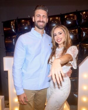 Janelle Marie Instagram - My heart hasn’t touched the ground since Thanksgiving. ☁️💍
We got engaged… and last night NYC/NJ wrapped us in even more love. I’m still emotional from celebrating with family and friends who feel like home.
And a special thank you to my sister-in-law — she thought of every detail and made the night unforgettable. @the.traveling.d 
Cloud nine doesn’t even begin to cover it. 🤍✨ Let the wedding planning begin. #bridetobe
