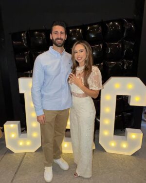 Janelle Marie Instagram - My heart hasn’t touched the ground since Thanksgiving. ☁️💍
We got engaged… and last night NYC/NJ wrapped us in even more love. I’m still emotional from celebrating with family and friends who feel like home.
And a special thank you to my sister-in-law — she thought of every detail and made the night unforgettable. @the.traveling.d 
Cloud nine doesn’t even begin to cover it. 🤍✨ Let the wedding planning begin. #bridetobe