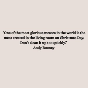 Janet Gunn Instagram - “One of the most glorious messes in the world is the mess created in the living room on Christmas Day. Don’t clean it up too quickly.” 🎄
Andy Rooney 
Happy Christmas!!