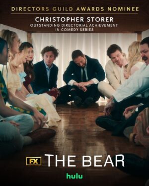 Janicza Bravo Instagram - Congratulations to the Directors Guild Award nominees for FX’s The Bear: 

🎬  Christopher Storer - “Bears” 
🎬  Janicza Bravo - “Worms”