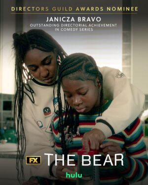 Janicza Bravo Instagram - Congratulations to the Directors Guild Award nominees for FX’s The Bear: 

🎬  Christopher Storer - “Bears” 
🎬  Janicza Bravo - “Worms”