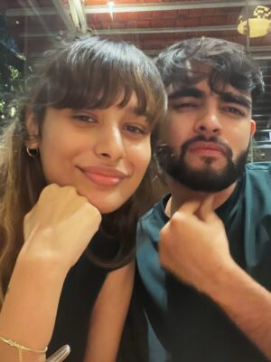 Janvi Sikaria Instagram - 1 screwed up order, 3 years of friendship 3 years of dating, 1 shark tank approved venture and 20 breakups later 🙂↔️
