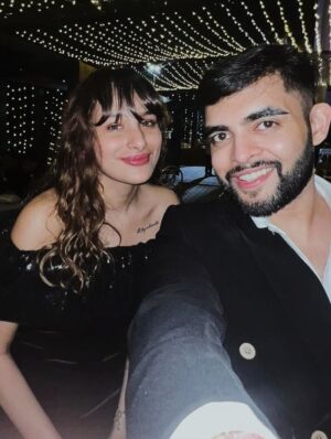 Janvi Sikaria Instagram - 1 screwed up order, 3 years of friendship 3 years of dating, 1 shark tank approved venture and 20 breakups later 🙂↔️