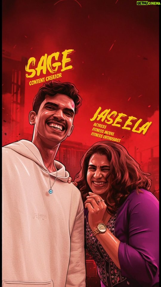 Jaseela Parveen - 5.3K Likes - Chechi oru scene member😂❤️⚡👉🏻@sage.vloh 
.
Not an average Actress at all @jaseela_parveen 💪🏻📈
.
Sage Vloh | AA23 intro trend with Celebrity
.
.
#sage #vloh #fun #aa23 #intro