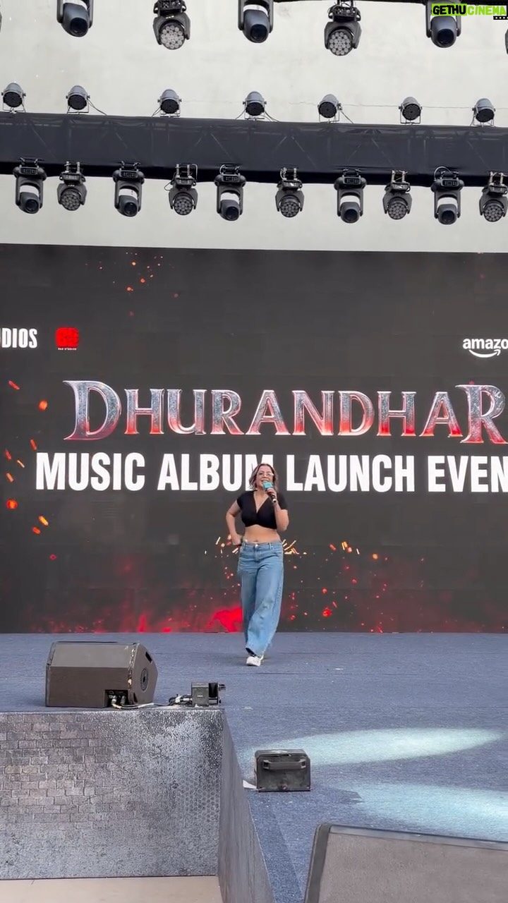 Jasmine Sandlas - 364K Likes - Dhurandhar Music Launch was massive. I still can’t believe what happened tonight. @ranveersingh and @hanumankind WOW wow WoW 🤩 @bagchi_mb I love you. @adityadharfilms We missed you.
Music out now !!