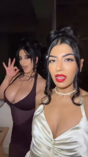 Jasmine Sherni Instagram - tbh… this transition ATE DOWN

BOTH glams by @makeupbyazzie