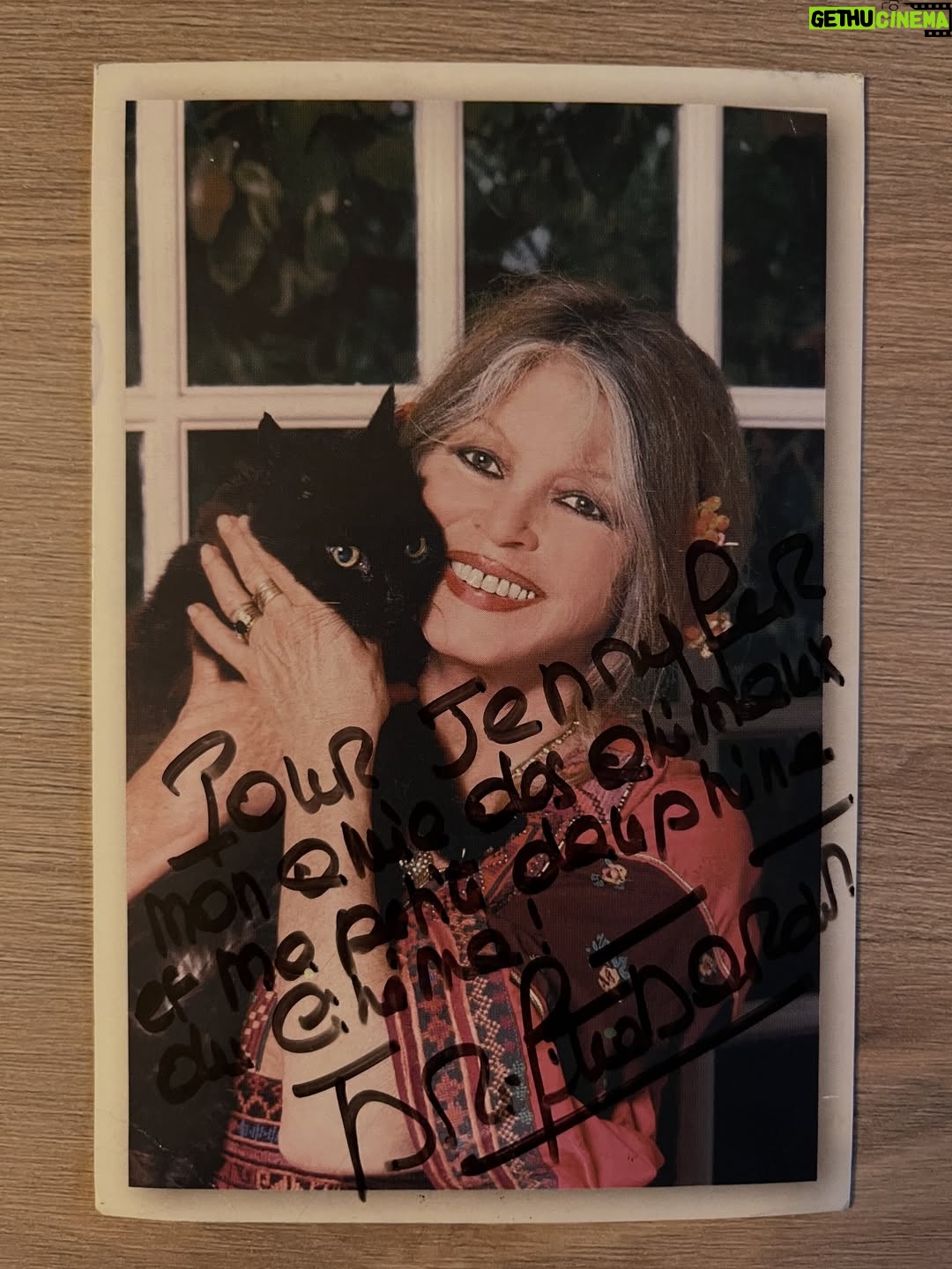 Jennyfer Chachat - 505 Likes - Ma chère Brigitte Bardot, à peine je rentre en France que j’apprends la terrible nouvelle de ta disparition… 

Je n’oublierai jamais la chance que j’ai eu d’avoir ton soutien lors de mes émissions TV, ainsi que d’avoir entretenu une correspondance privée avec la femme la plus iconique du monde ! 

Nous partagions le même amour des animaux, les mêmes valeurs, merci pour tout ce que tu as fait pour les animaux ! 
J’espère qu’un hommage national à ta hauteur te sera fait. 
Repose en paix au paradis des animaux 🕊️🤍 

#brigittebardot #BB #bardot #rip #icône