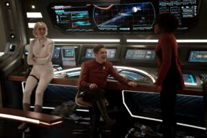 Jess Bush Instagram - Episode 6 THE SEHLAT WHO ATE ITS TAIL (my favourite of the season) and episode 7 WHAT IS STARFLEET ❤️🖖🏼 both streaming now on @paramountplus