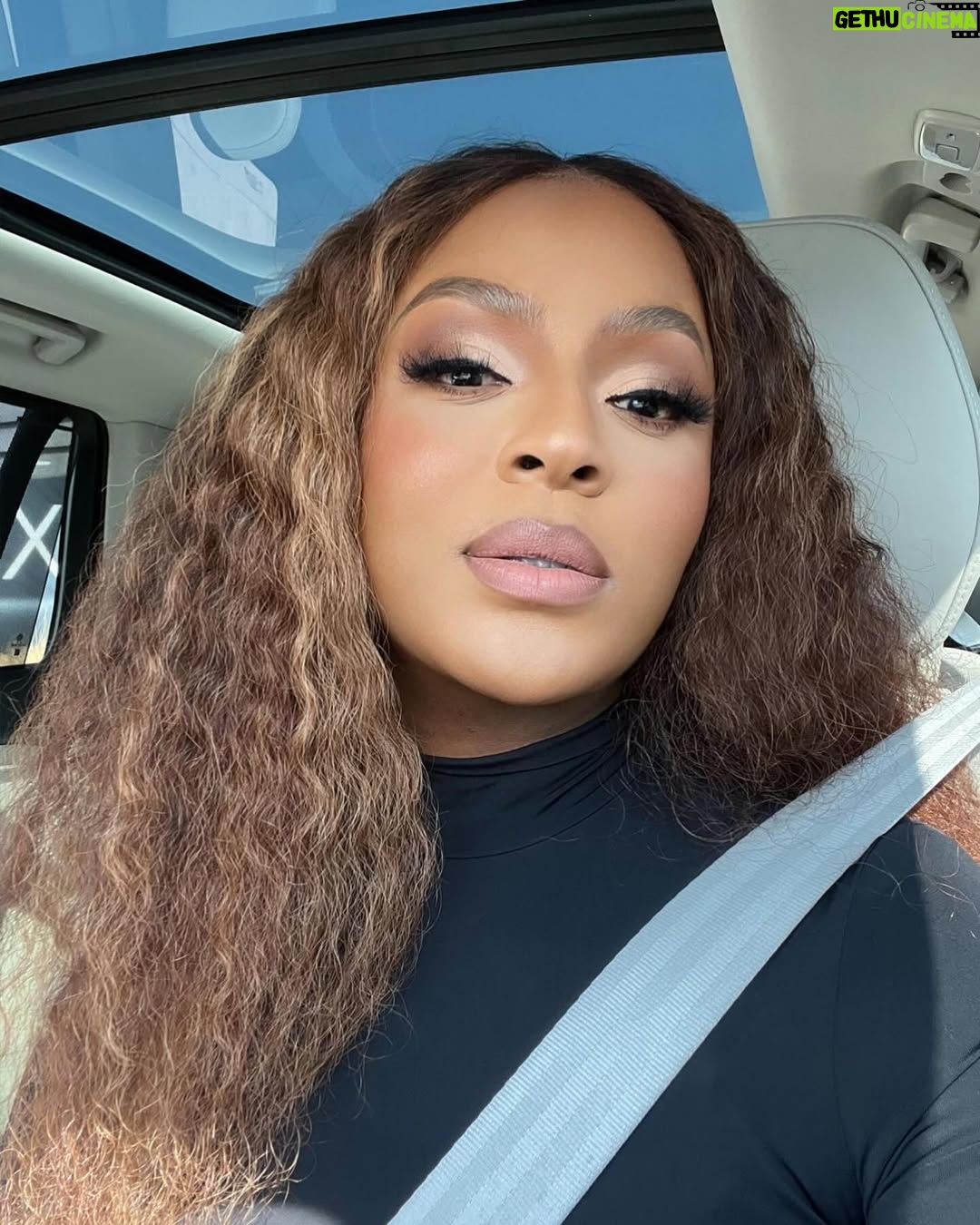 Jessica Nkosi - 60.5K Likes - A sweet friend of mine reminded me that the interior of my Volvo is BOMB and I should take more selfies!!!… 
So this is me listening to her ❤️😘