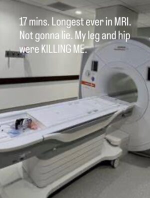 Jillian Warry Barberie Instagram - So……. Just got home from my MRI tonight. 17 mins. A record!! I always joke with the tech about working in a a tanning salon and always falling asleep in the beds when they ask if I’m claustrophobic. It wasn’t that. It was the fact I stayed in same position for almost 20 mins. I’ve never pressed the panic button but I did tonight. And he said “you’re done anyway” thank goodness. It was painful bc my hip and leg in same position. I can’t stay on my back. I am a stomach sleeper and that’s where my right leg is at its best. Anyway. Blah blah blah. I’m home. Taking a hot bath to loosen my leg. I must admit that this is the first time in 6 years dealing with cancer, that I was uncomfortable. I was in pain. But if it finds anything bad, I’m grateful!!!! God is Good!!!! Ps. I couldnt take my camera in tonight per the tech so this is a stock image of the machine. It’s like a long tanning booth. Only with earplugs and headphones bc of the noise.