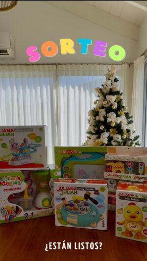 Jimena Píccolo Instagram - SORTEO FINALIZADO !! 

EXTENDIMOS EL SORTEO !! Nuevos día 23/12 
🎁✨ SORTEO JULIANA & JULIÁN ✨🎁

¡Tenemos un súper sorteo y un solo ganador se lleva TODO este combo increíble 😍

🆕 NUEVOS INGRESOS
🦆  Pato Bailarín
🐰  Pista de Conejos
 
⭐ CLÁSICOS INFALTABLES (los que siempre vuelven porque los amamos):
🍭 Juliana y Julián  Frutipaletas
🐹 Crazy Hamster
🚚 City Cars Food Truck x3 con accesorios
🎨 Pizarra Mágica

🎁 Premio:
👉 1 solo ganador se lleva TODO el combo

👉 ¿Cómo participar?

✔️ Dale like ❤️ a este post
✔️ Seguí a:
  @jimepiccolo
  @julianayjulianok
✔️ Comentá mencionando amigos (¡cuantos más, más chances!)
✔️ Compartir en historias suma chances ✨

el envío corre por cuenta del GANADOR

📅 Fecha del sorteo:
🗓️ 23 de diciembre 20Hs

MUCHA SUERTE !!!