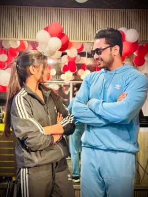 Jiya Rajput Instagram - ❤️ bhaiya 😍 @dilersinghkharakiya @kehar_kharkiya