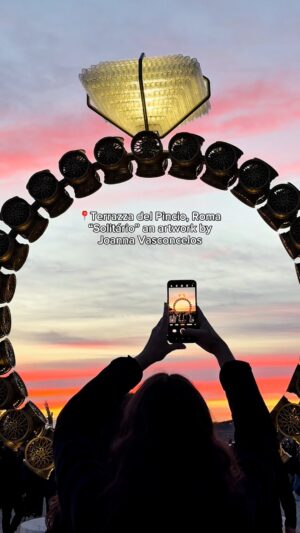 Joana Vasconcelos Instagram - A lot has happened around Solitário. Don’t miss your chance to live it. 

VENUS. Valentino Garavani through the eyes of Joana Vasconcelos
PM23 new exhibition from 18/01/2026

Piazza Mignanelli 23, Roma

#pm23
#BeautyCreatesBeauty
#ValentinoLegacy