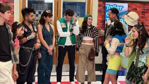 Jocelín Zuckerman Instagram - Que fantasía poder regresar un ratito a La CQ✨💘 acá les dejo un poquito de lo lindoooooo que fue grabar el capítulo, me reencontré con personas maravillosas, me reí muchísimo, mucha nostalgiaaaaaaaa🥹❤️🩹 y se estrena hoy a las 7pm en @micanalcinco 🤘🏼 @pedrodepinedo
