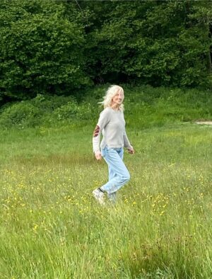 Joely Richardson Instagram - Lucky enough to have another Birth Day yesterday. Thankyou for all the messages. These photos were taken last summer staying with @cosimasomerset . Woke up to the news of magnificent Bear’s departure to another realm- roam on beautiful beast-10 shared years. To love and be loved. So grateful ♥️