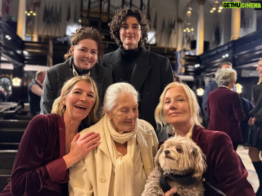 Joely Richardson - 21.1K Likes - It was so special to do a service with the @orasingers with @suzidigby at @stclementdanesraf . We’ve never done one ‘en famille’ 3 generations together . @daisybevan kept us all in check with her beautiful wisdom and searing integrity . My Wonder Woman cousin Jemma Redgrave lent her mega talent currently on display @the_war_between_the_land_and_ ( Sunday night viewing - @bbcdoctorwho spin off). Vanessa touched the Gods in that way she uniquely has, and I got up to read realising one of my pages was missing . ♥️ #sing