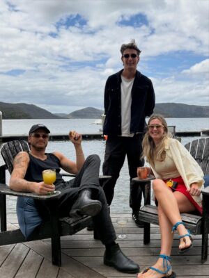 Johanna Griggs Instagram - Well - that was ridiculous fun!!!! Our gorgeous @sweeetsy turning 30 and having no idea what we had planned for him. So with his brothers @joesweet @honestfranks (along with his beautiful partner @moonymcdonald )and their divine sister @sophsweet we all headed to @peatsbite and it exceeded all expectations. The food/drinks/music/vibe was beyond epic. We enjoyed a 5 hour long lunch with live music and gorgeous scenery. The staff were all so welcoming and kind. Tanya and Geoff were the most incredible hosts. Thanks to Tammy from @hawkesburywatertaxi for getting us there and home safely. That was a truly special day. How lucky we are @toddyhuggins ❤️❤️❤️