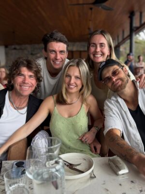 Johanna Griggs Instagram - Well - that was ridiculous fun!!!! Our gorgeous @sweeetsy turning 30 and having no idea what we had planned for him. So with his brothers @joesweet @honestfranks (along with his beautiful partner @moonymcdonald )and their divine sister @sophsweet we all headed to @peatsbite and it exceeded all expectations. The food/drinks/music/vibe was beyond epic. We enjoyed a 5 hour long lunch with live music and gorgeous scenery. The staff were all so welcoming and kind. Tanya and Geoff were the most incredible hosts. Thanks to Tammy from @hawkesburywatertaxi for getting us there and home safely. That was a truly special day. How lucky we are @toddyhuggins ❤️❤️❤️